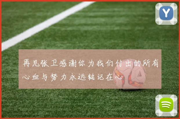 再见张卫感谢你为我们付出的所有心血与努力永远铭记在心