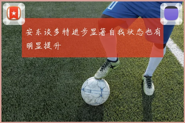 安东谈多特进步显著自我状态也有明显提升
